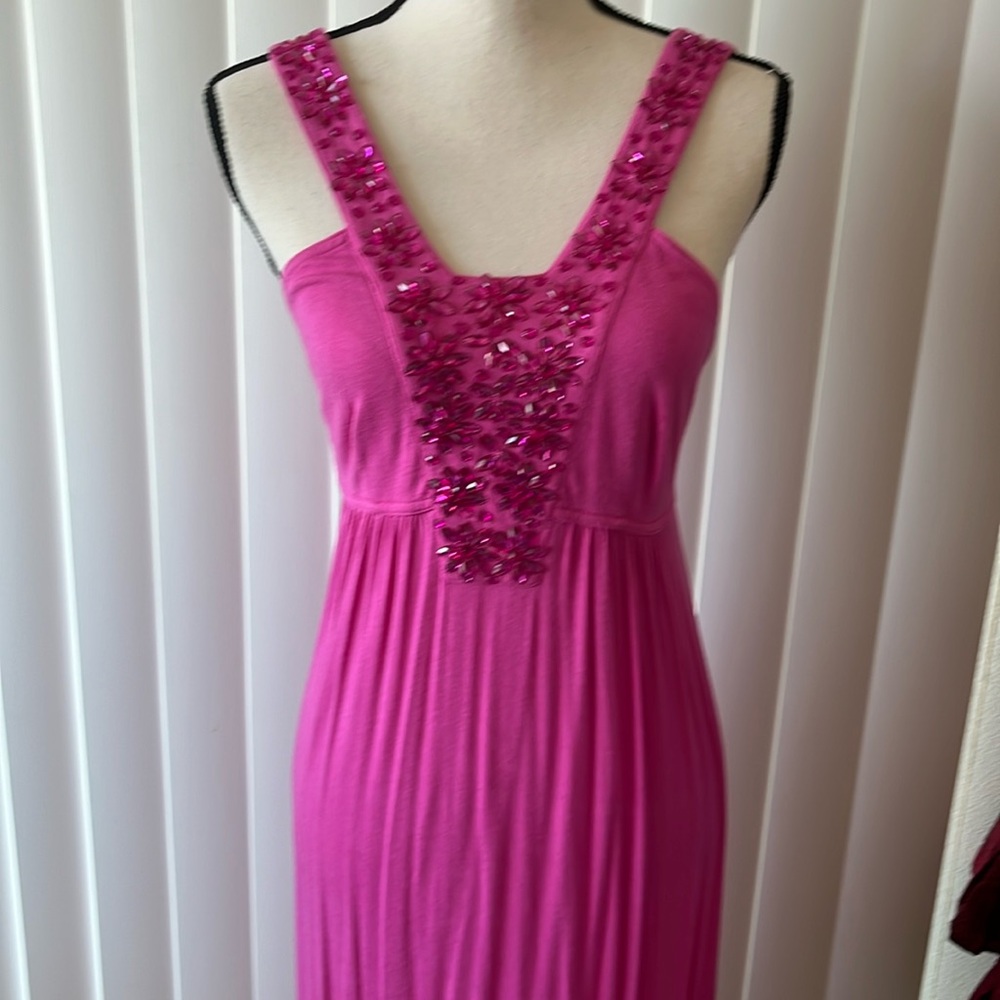 Pretty Pink, Beaded, Dress